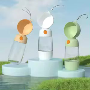 Comedero +Bebedero Portatil Para Mascota